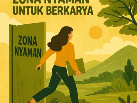 Wanita yang Berani Keluar dari Zona Nyaman untuk Berkarya