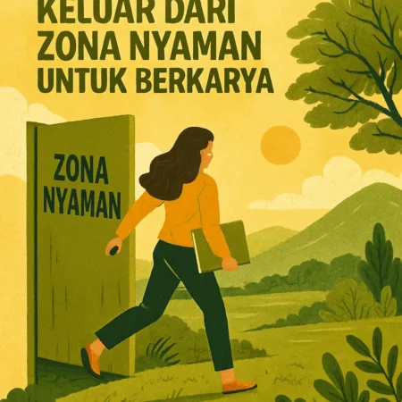 Wanita yang Berani Keluar dari Zona Nyaman untuk Berkarya